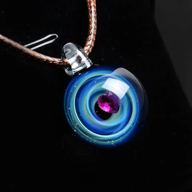 Cosmic Glass Ball Pendant