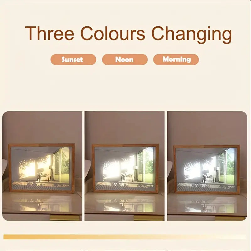 Creative Framed Lighting Painting Decoration