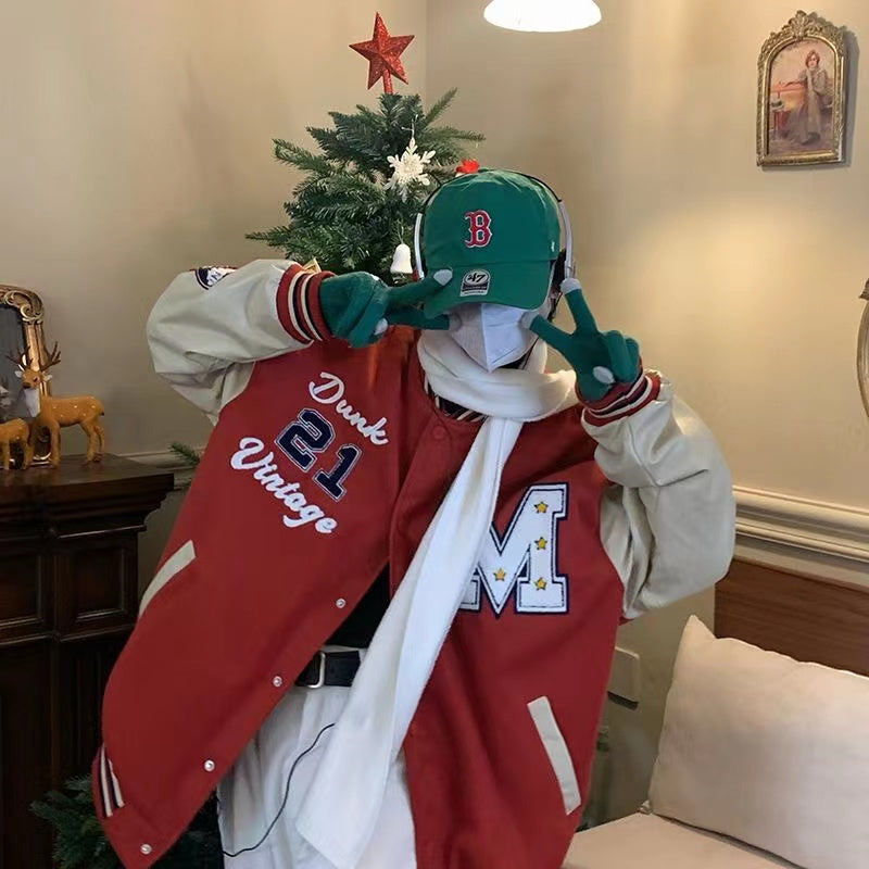 Vintage Baseball Jacket & Coats Streetwear