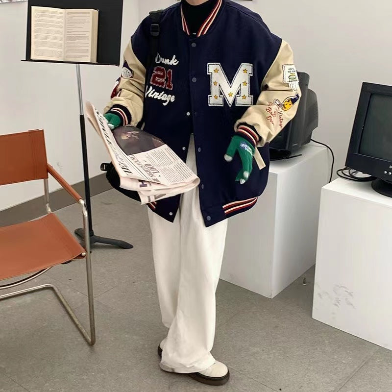 Vintage Baseball Jacket & Coats Streetwear