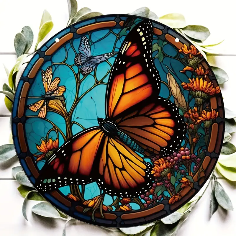 Colorful Butterfly Window Suncatcher