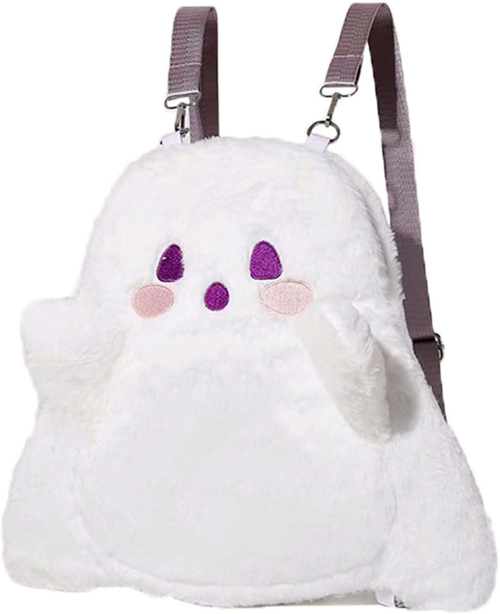 Halloween Cute Ghost Face Backpacks, Mini Crossbody Candy Bag