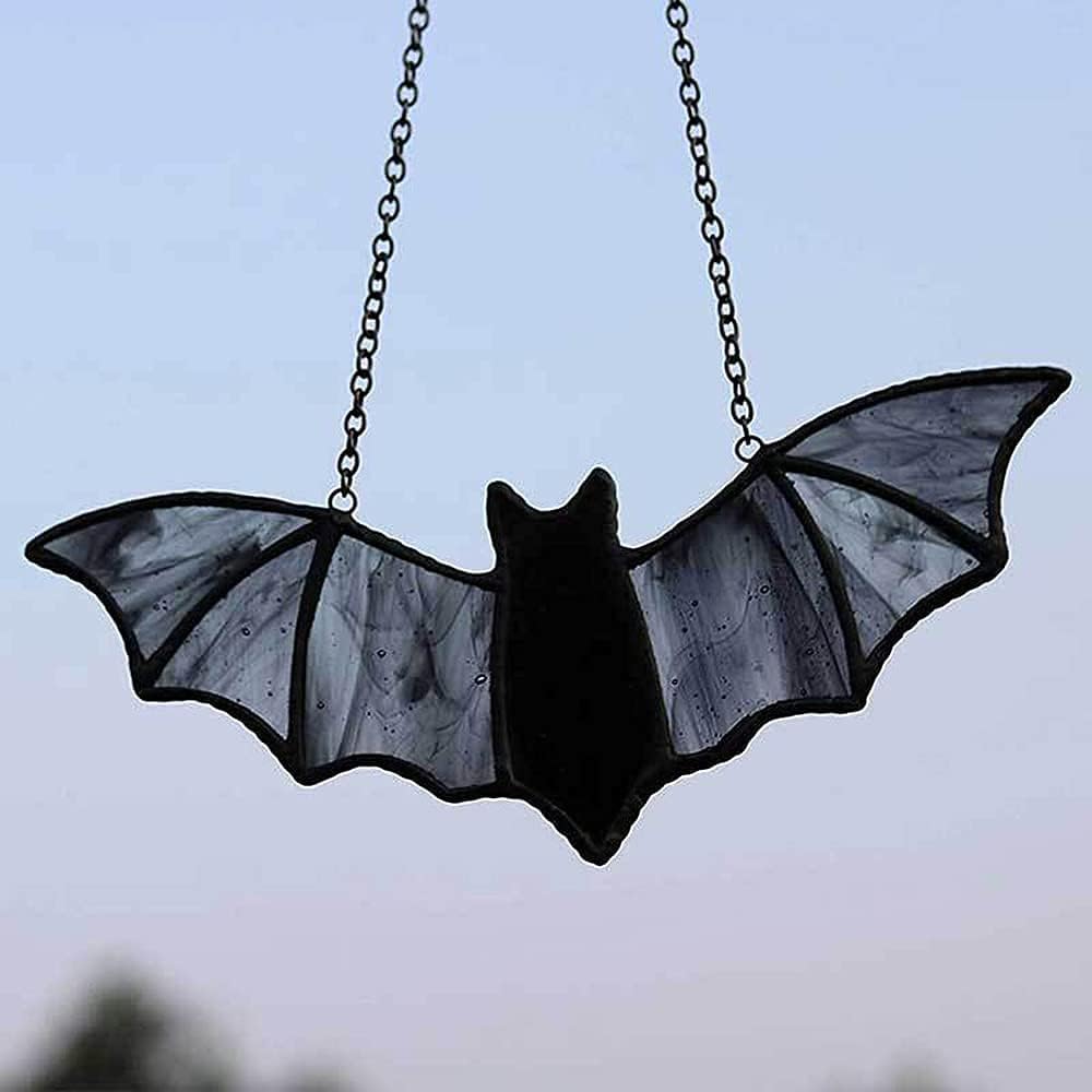 Bat Stained Glass Suncatchers Window Panel