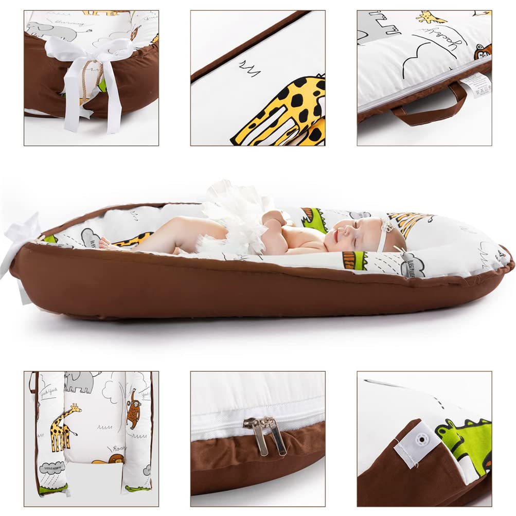 Baby Nest 100% Cotton Grassland Print Newborn Breathable Sleep Cover
