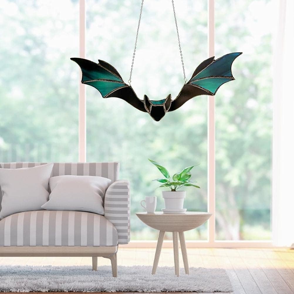 Bat Stained Glass Suncatchers Window Panel