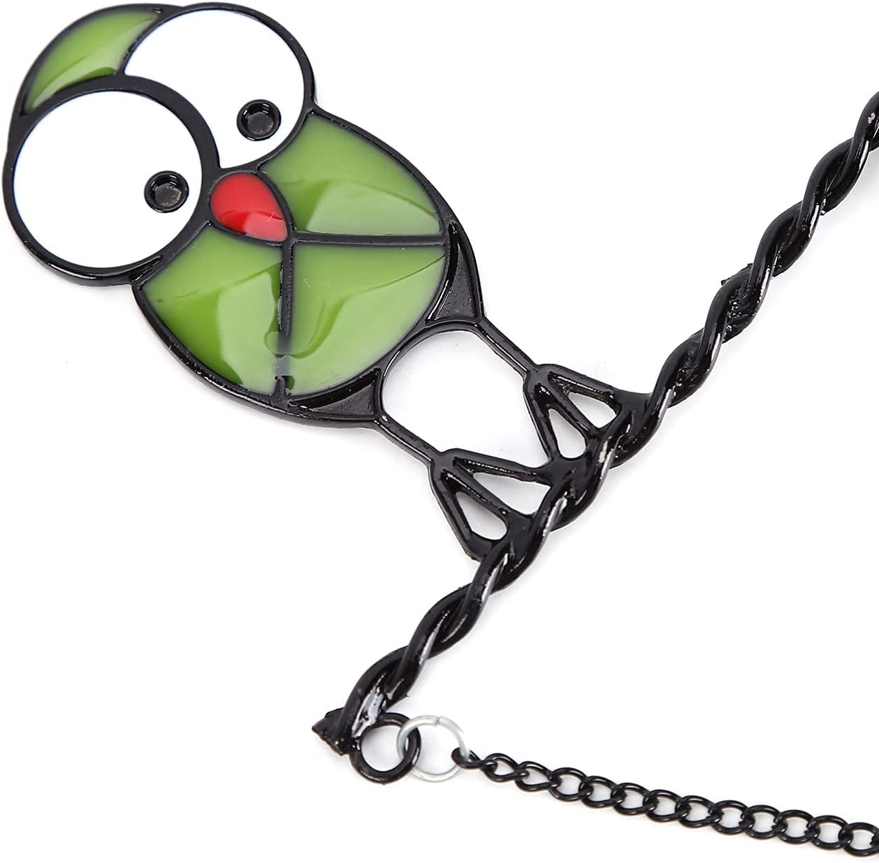 Double-Side Multicolor High Stained Glass Bird Suncatcher