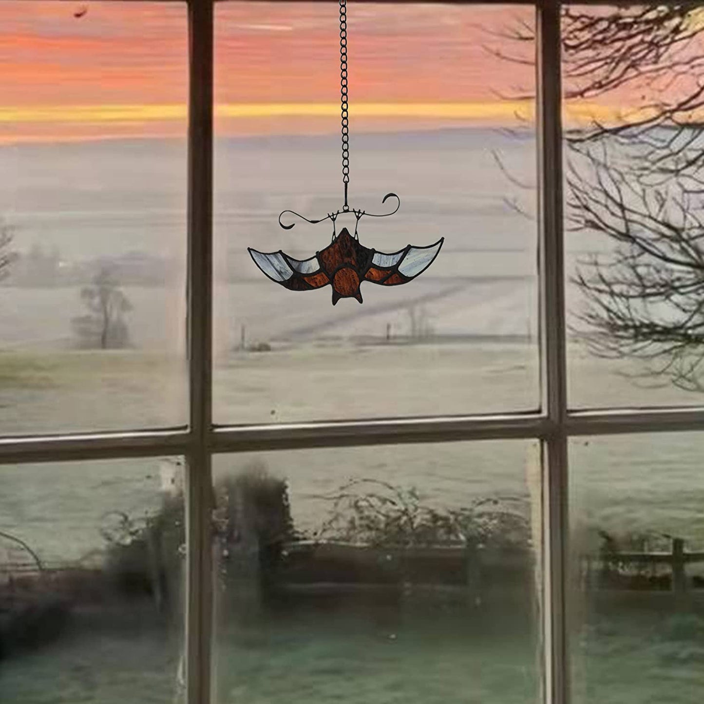 Bat Suncatcher Halloween Decoration