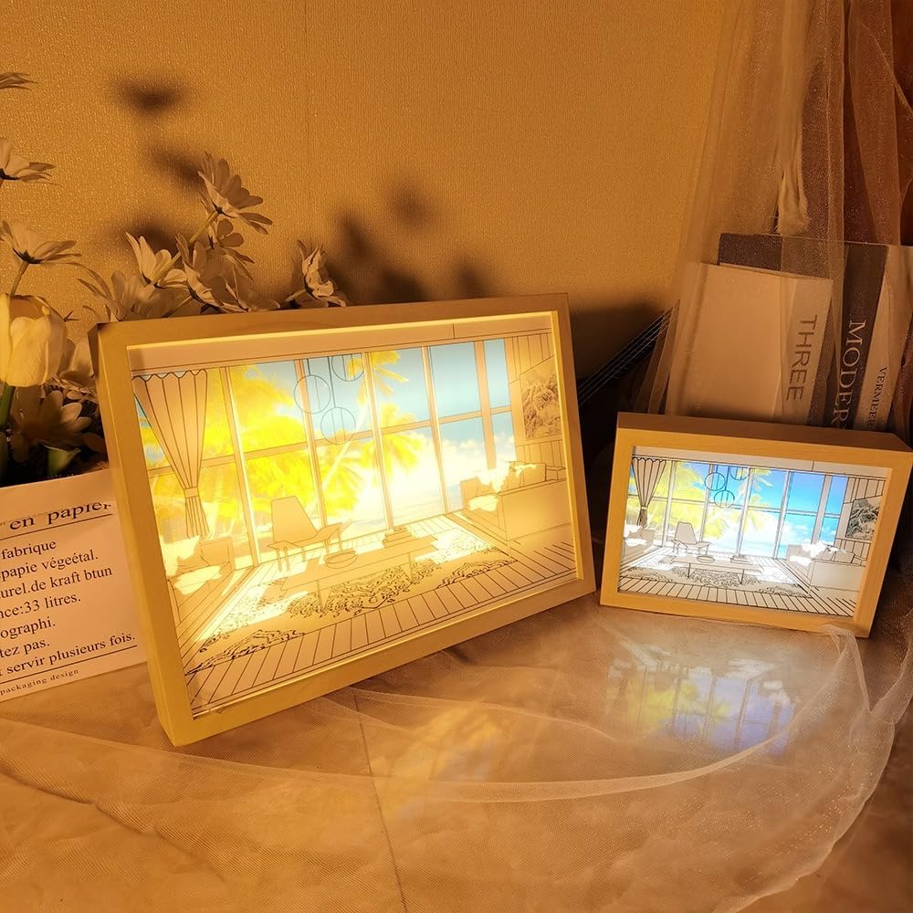 LED Night Light Wall Art Decor
