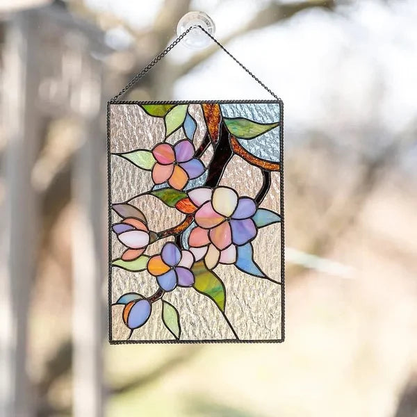 Cardinal Painted Acrylic Glass Panel