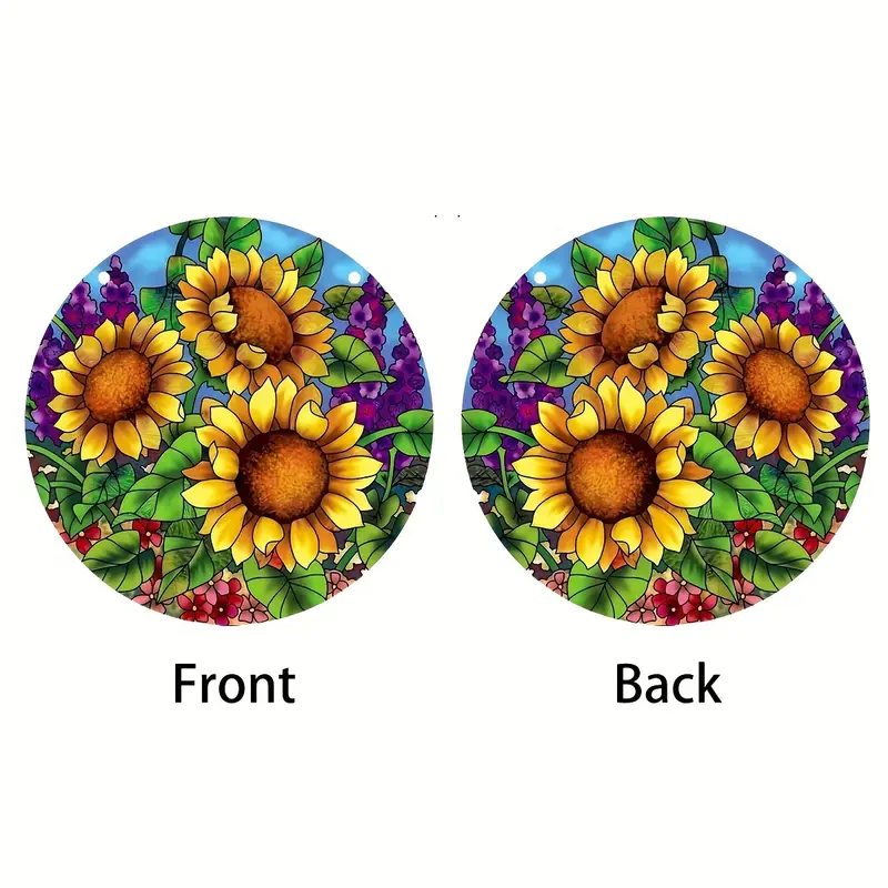 Elegant Sunflower Suncatcher