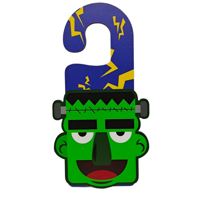 Wooden Halloween Party Door Sign
