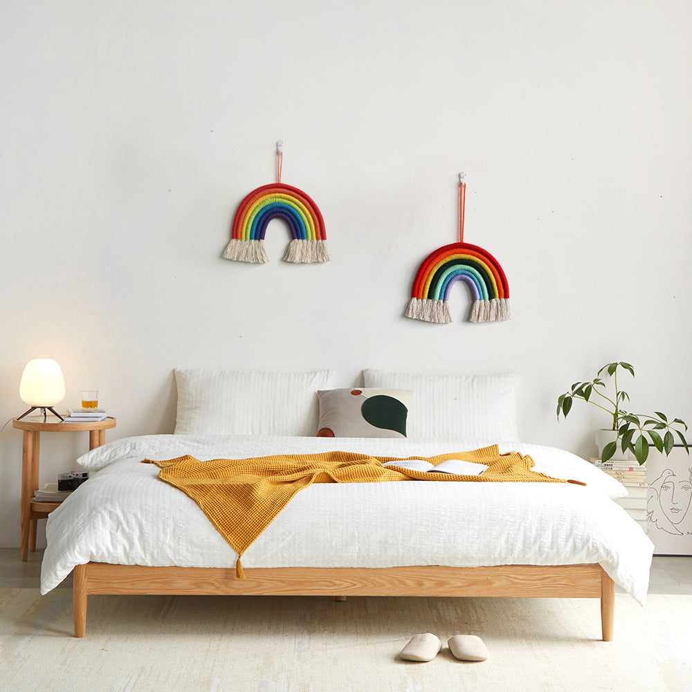 Rainbow Handwoven Tapestry