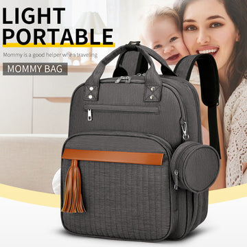 Multifunctional Portable Travel Backpack , Multiple Insulated Compartments