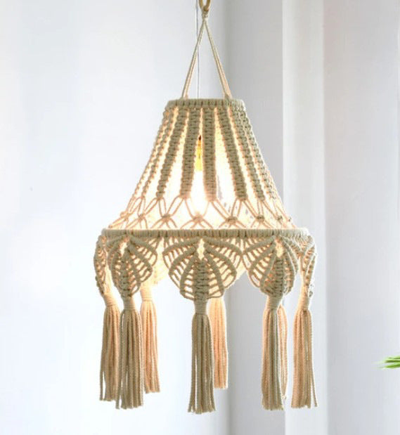 Handwoven Home Chandelier Decoration