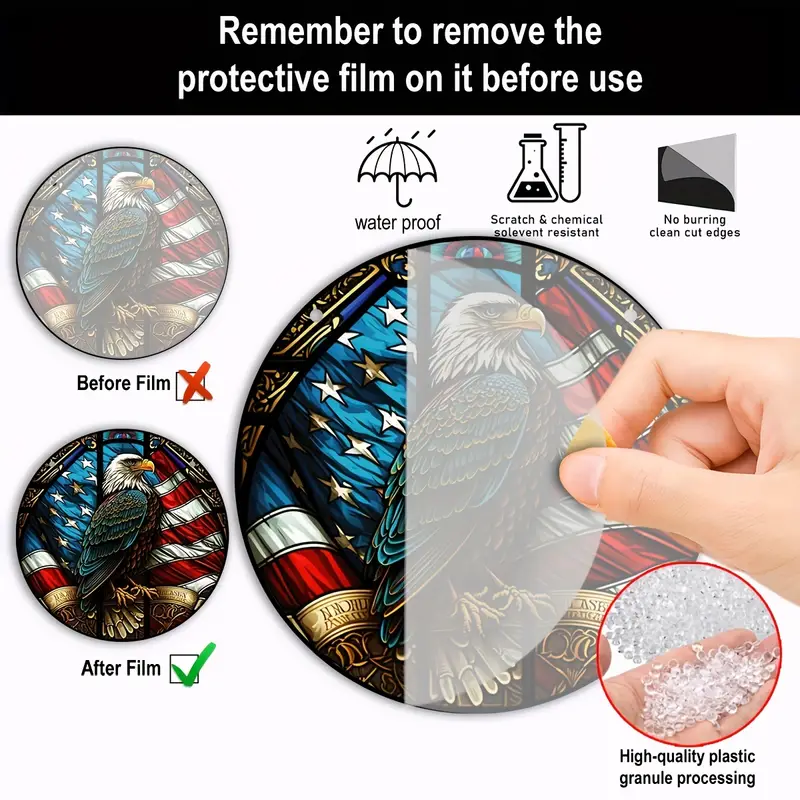 Eagle Stained Suncatcher