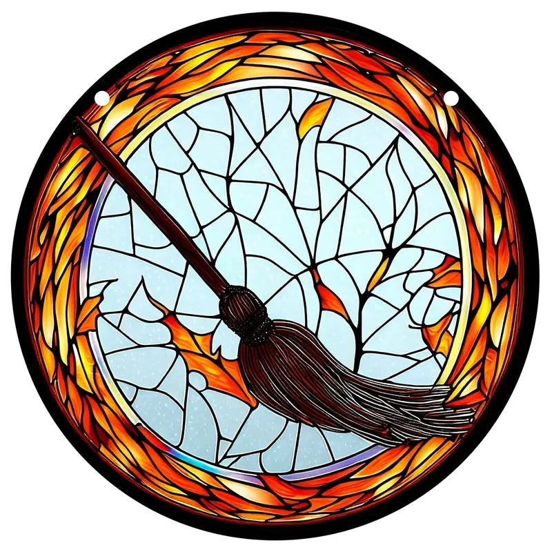 Halloween Suncatcher Hanging Decorations