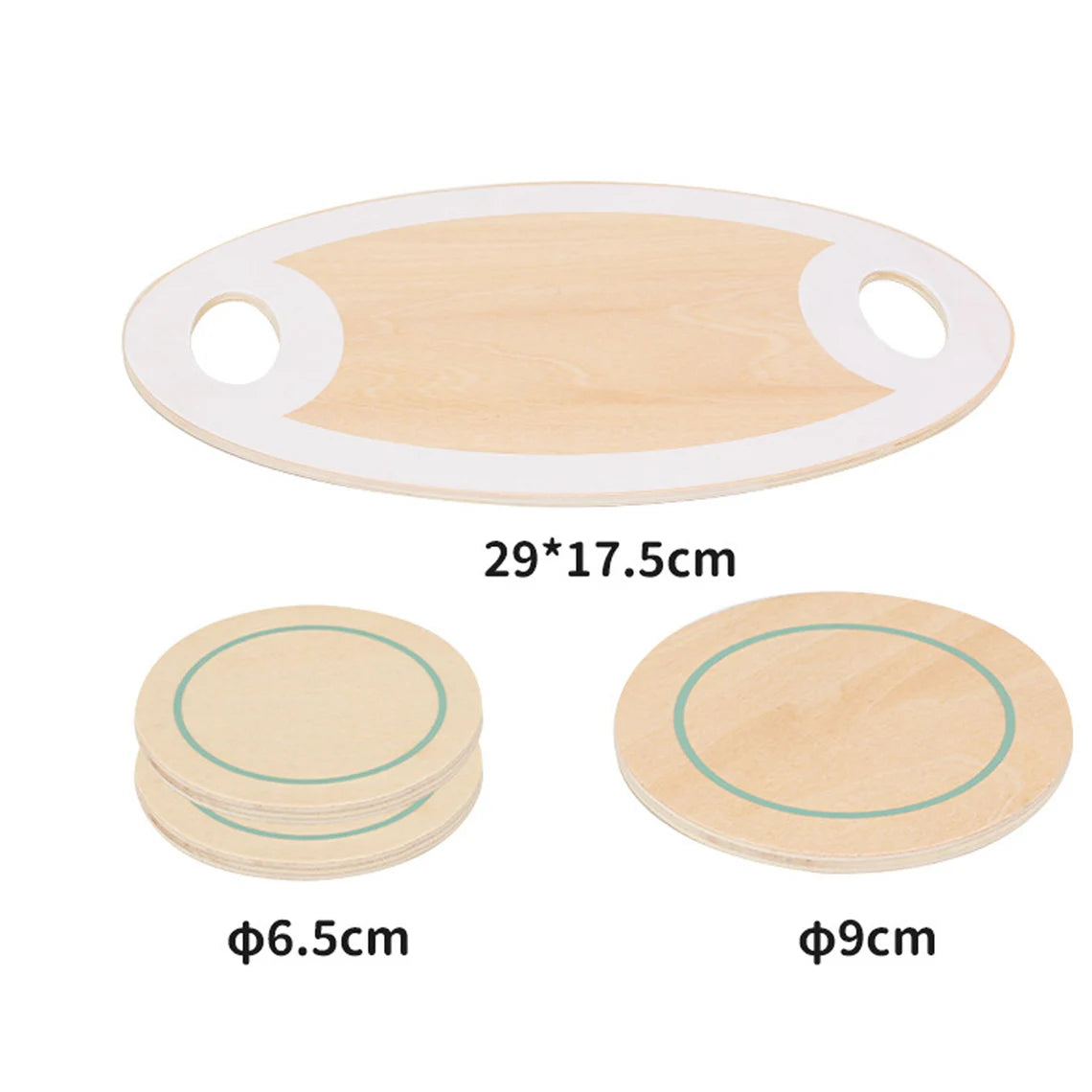 Wooden Toys Toddler Tea Set Play Kitchen Accessories for Kids