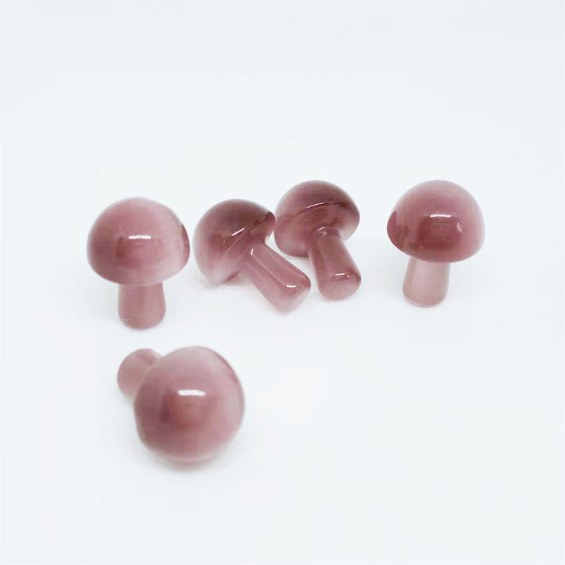 Natural Crystal Agate Mini Mushroom Craft Decoration