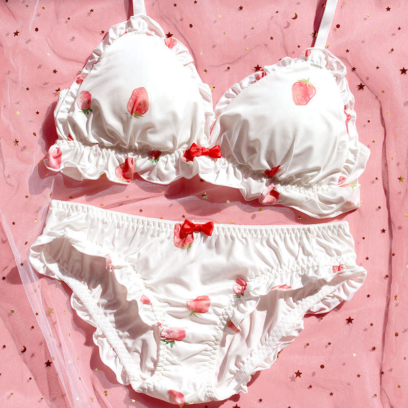 Cute strawberry Lolita Lingerie Set