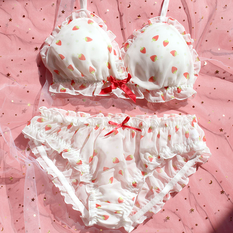 Cute strawberry Lolita Lingerie Set