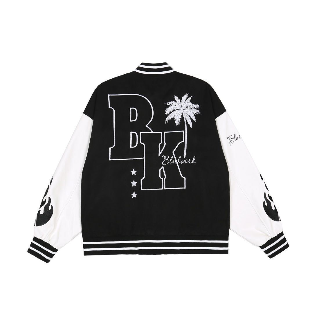 Varsity Jackets Baseball Graphic Harajuku Streetwear Unisex Uniform