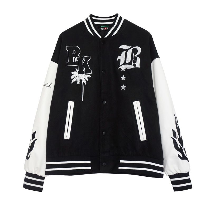 Varsity Jackets Baseball Graphic Harajuku Streetwear Unisex Uniform