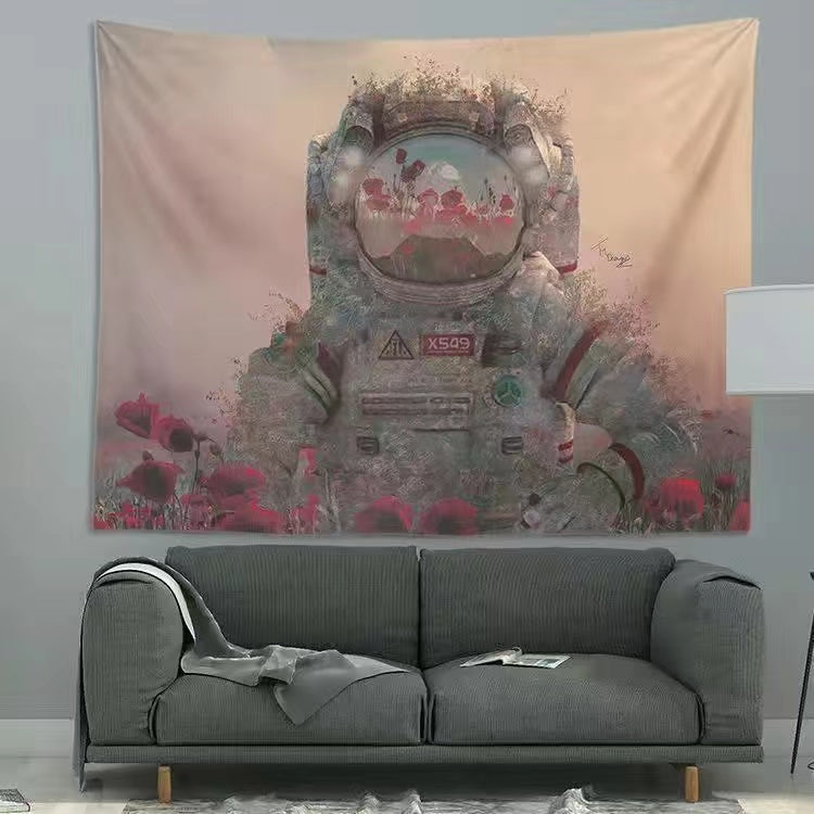 Universe Outer Space Planet Tapestry Funny Tapestry Boho Hippie Tapestry(78x59Inch)