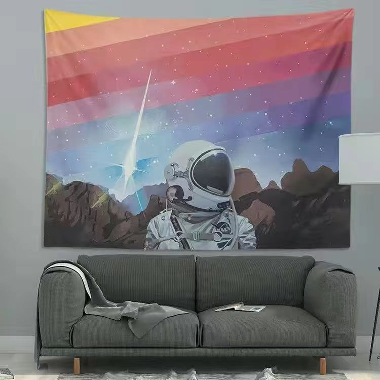 Universe Outer Space Planet Tapestry Funny Tapestry Boho Hippie Tapestry(78x59Inch)