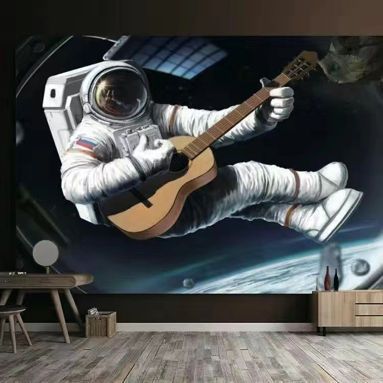 Astronaut Tapestry Boho Hippie Tapestry(78x59Inch)