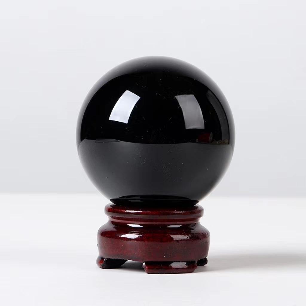 Natural Crystal Ball for Divination, Reiki Healing, Home Decoration