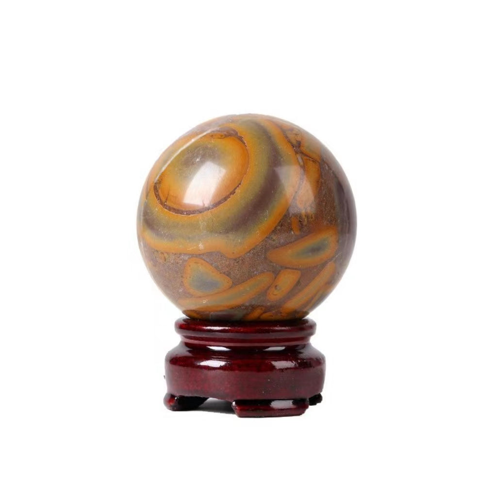 Natural Crystal Ball for Divination, Reiki Healing, Home Decoration
