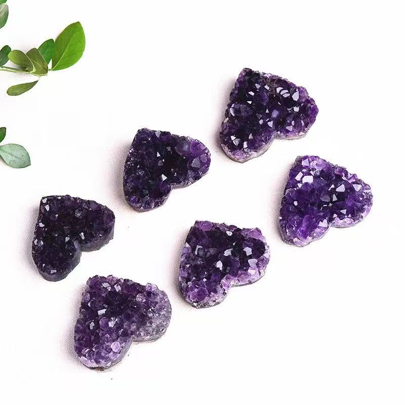 Natural Amethyst Love Healing Crystal Cluster