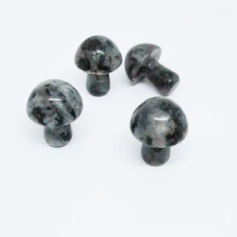 Natural Crystal Agate Mini Mushroom Craft Decoration