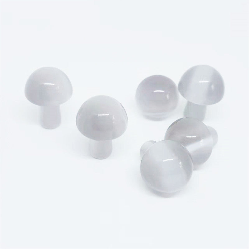 Natural Crystal Agate Mini Mushroom Craft Decoration
