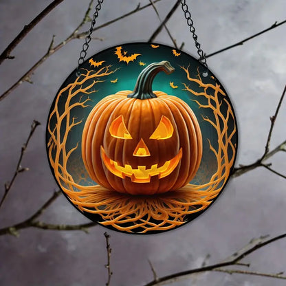 3D Pumpkin Suncatcher Decoration