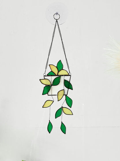 Hanging Plant Suncatcher