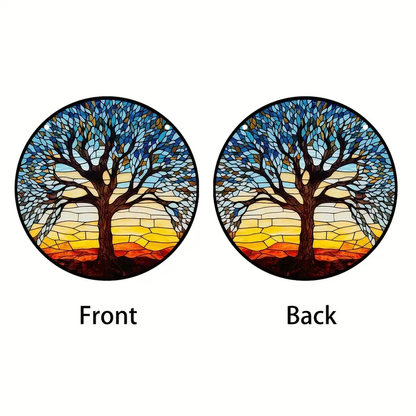 Tree of Life Stained Suncatcher
