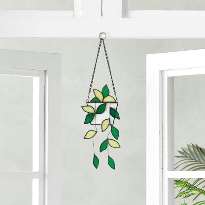 Hanging Plant Suncatcher