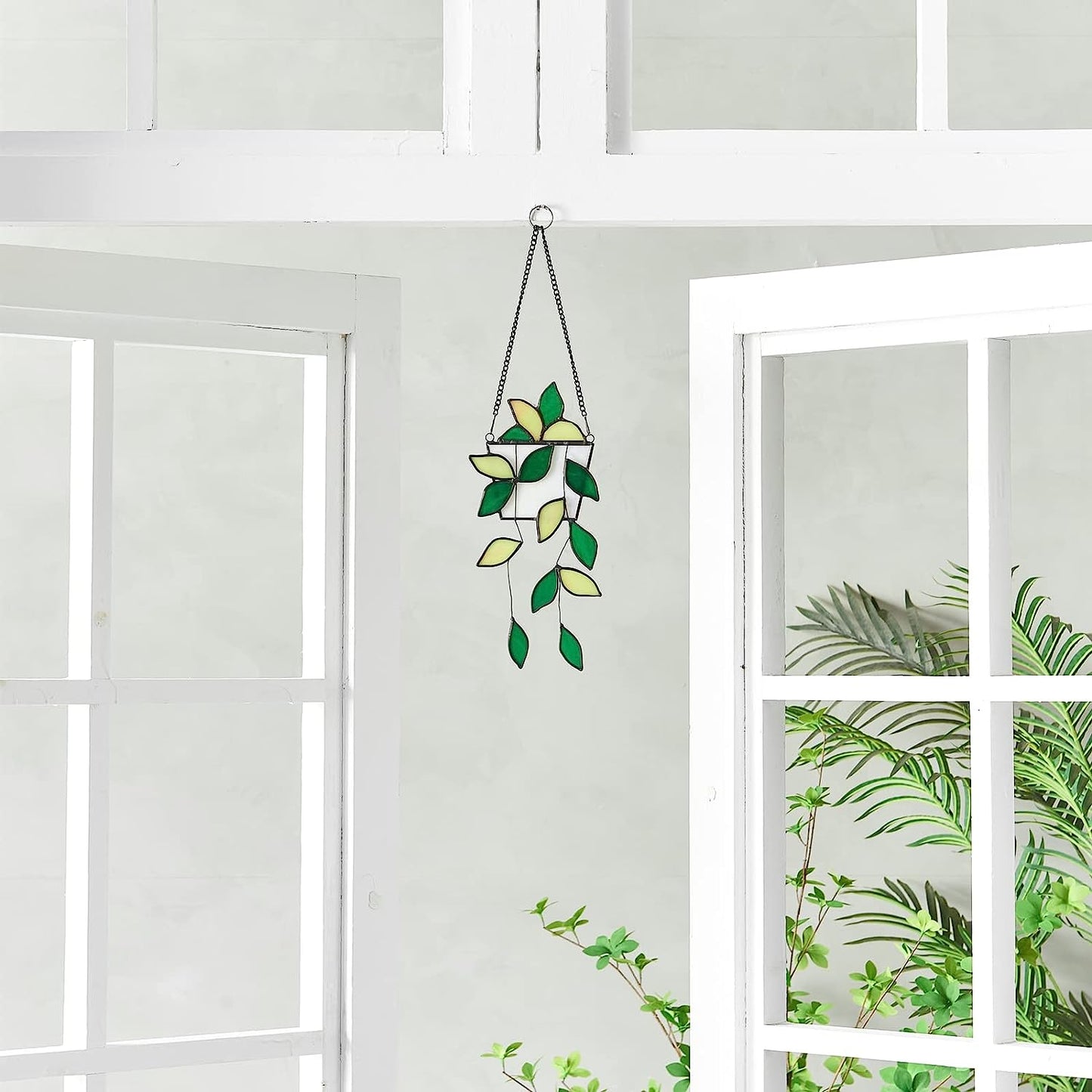 Hanging Plant Suncatcher