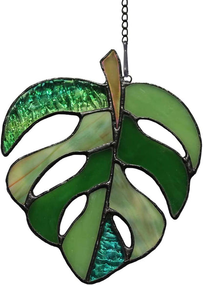 Monstera Suncatcher Leaf Decor Plant