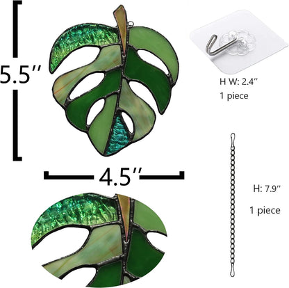 Monstera Suncatcher Leaf Decor Plant