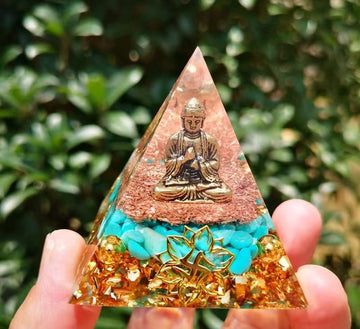 Generator de energie din piatră de cristal pentru Yoga Reiki Meditaion Blanacing Chakra
