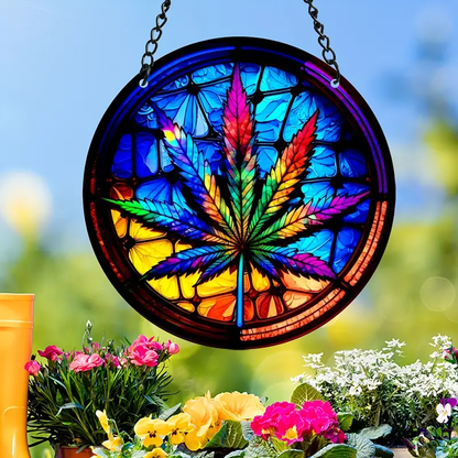 Unique Leaf Suncatcher Window Hangings