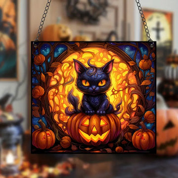 Catcher Suncatcher pentru fereastră decor Halloween 