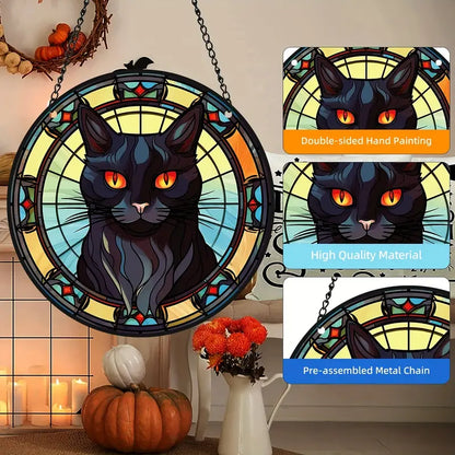 Spooky Halloween Suncatcher