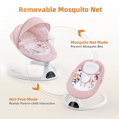 Electric Portable Baby Swing for Newborn