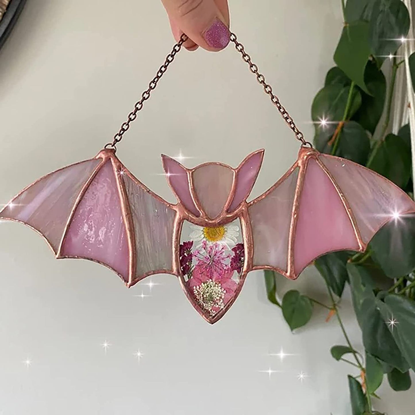 Bat Suncatcher Halloween Decoration