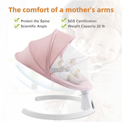 Electric Portable Baby Swing for Newborn
