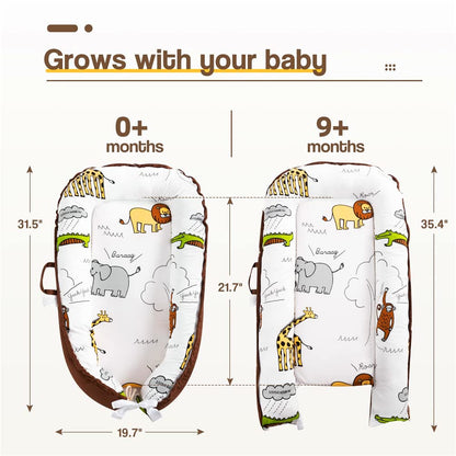 Baby Nest 100% Cotton Grassland Print Newborn Breathable Sleep Cover