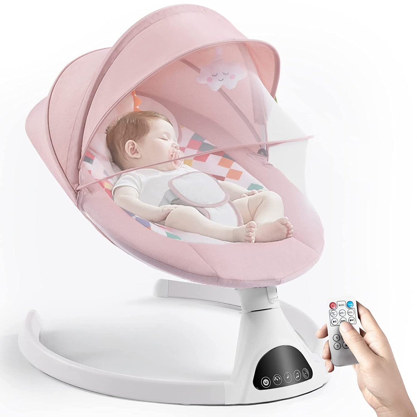 Electric Portable Baby Swing for Newborn